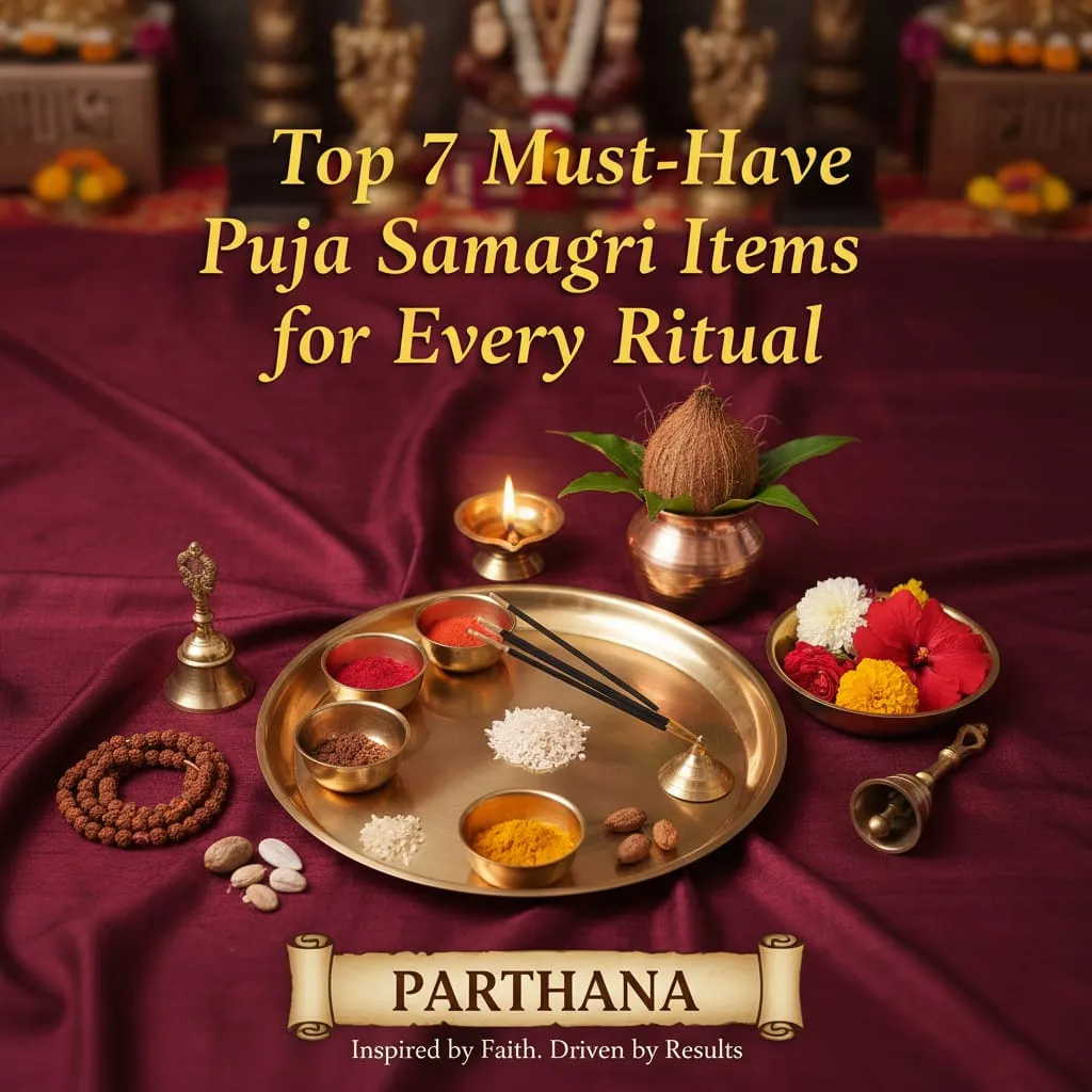 Top 7 Must-Have Puja Samagri Items for Every Ritual